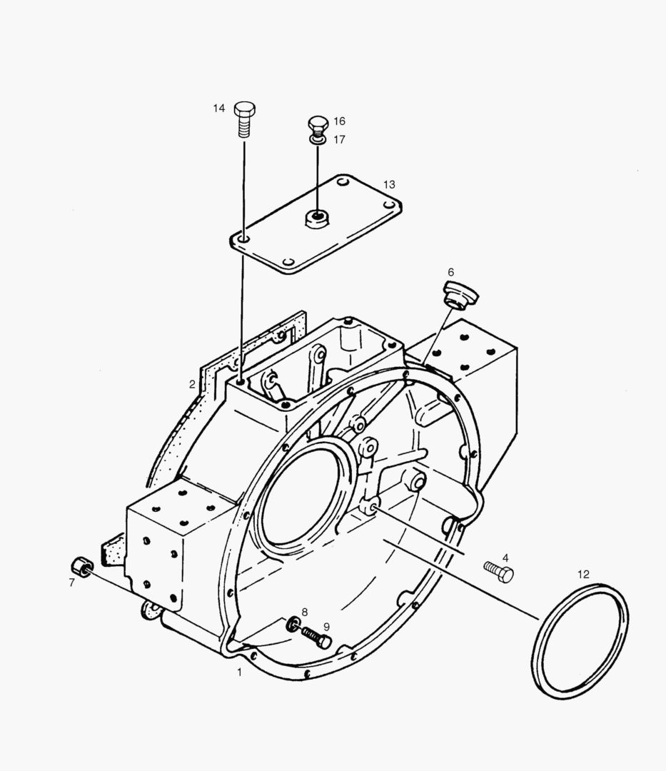 014 FLYWHEEL HOUSING [1~253]