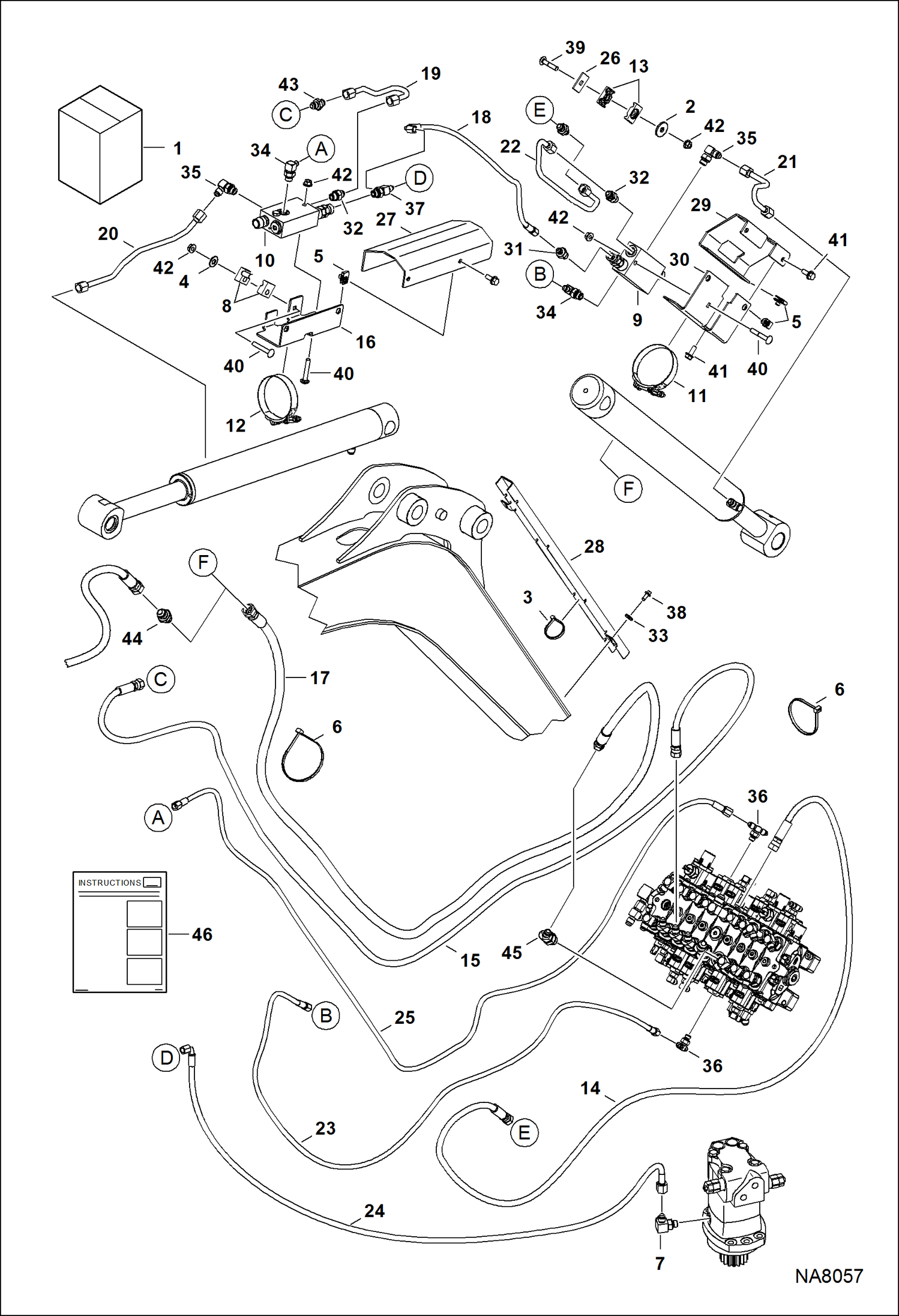 УСТРОЙСТВО УДЕРЖАНИЯ НАГРУЗКИ (РЕМКОМПЛЕКТ РУКОЯТИ)