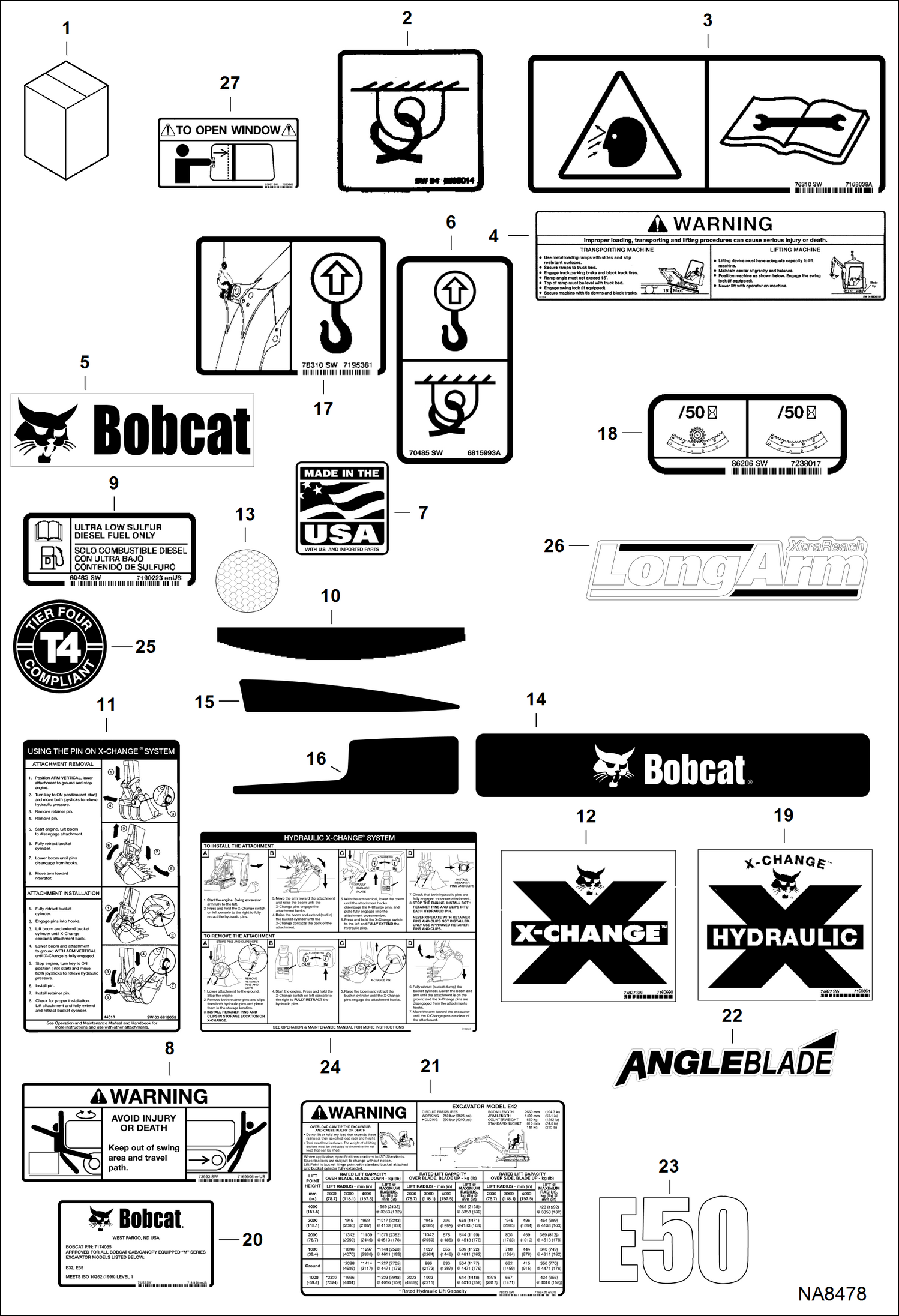 Спецтехника НАКЛЕЙКИ НАРУЖНИЕ - главное фото