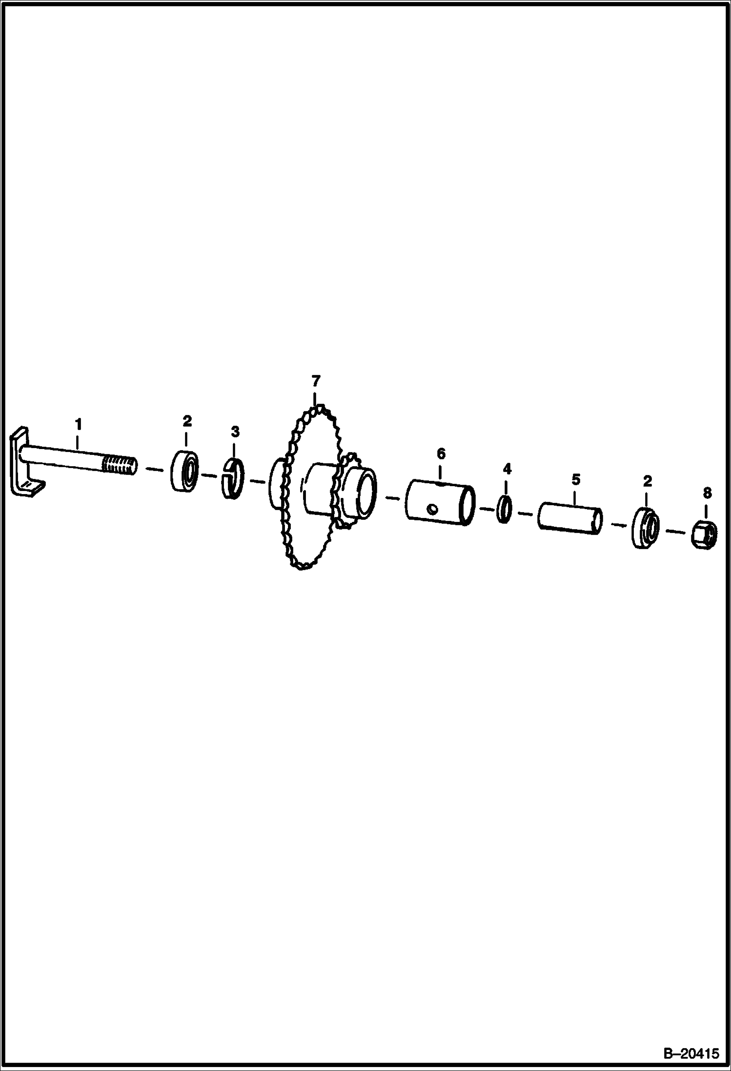 ВЕРХНИЙ ПЕРЕДАТОЧНЫЙ ВАЛ