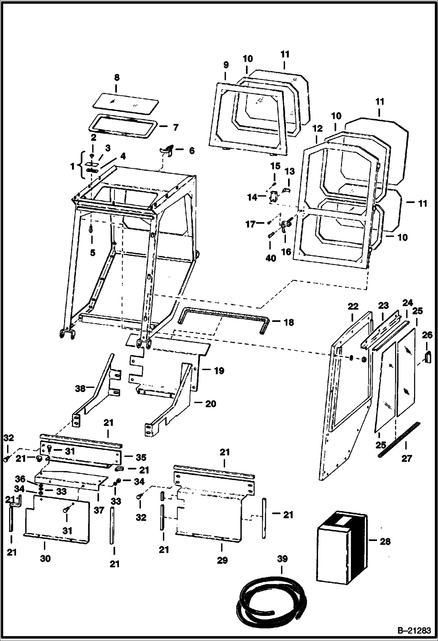 КОРПУС КАБИНЫ