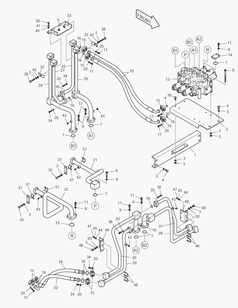 РЕКУЛИРУЮЩИЙ КЛАПАН ТРУБОПРОВОДА-3 КАТУШКИ