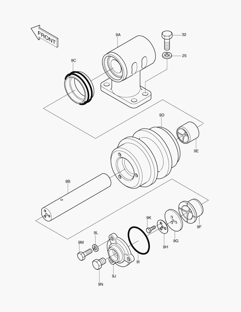 2140 UPPER ROLLER [1~880]