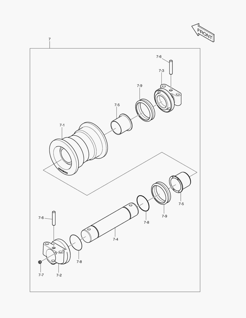 2151 LOWER ROLLER [40066~]