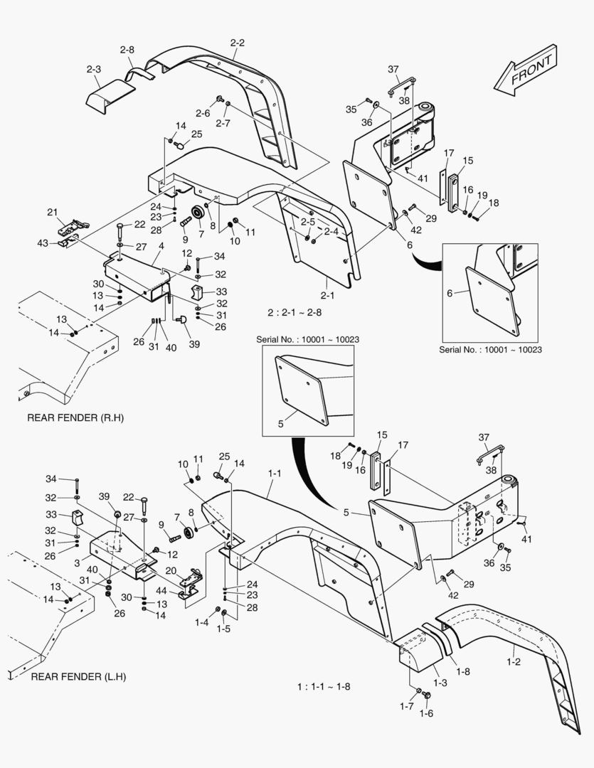 5360 FENDER & PROTECTOR - FULL