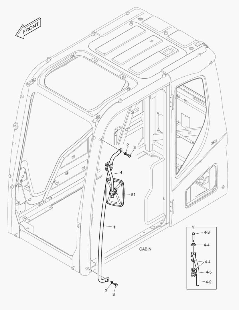 РУКОЯТКА - КАБИНА