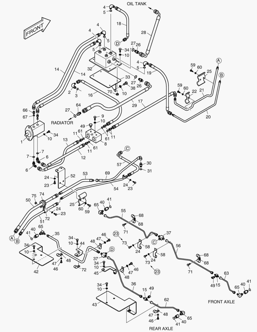 ТРУБОПРОВОДЫ ОХЛАЖДЕННОГО МАСЛА