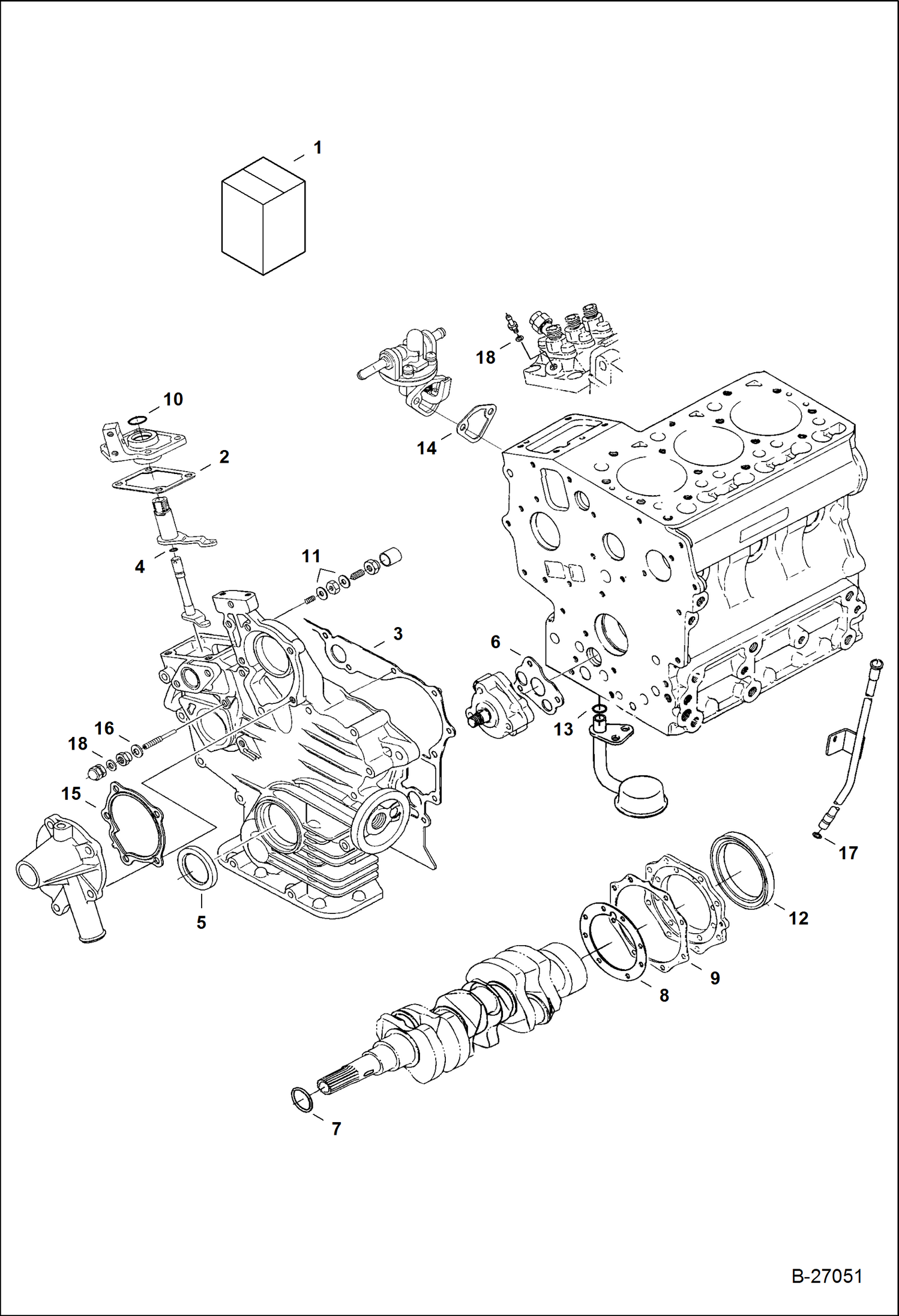 Схема КОМПЛЕКТ НИЖНИХ ПРОКЛАДОК