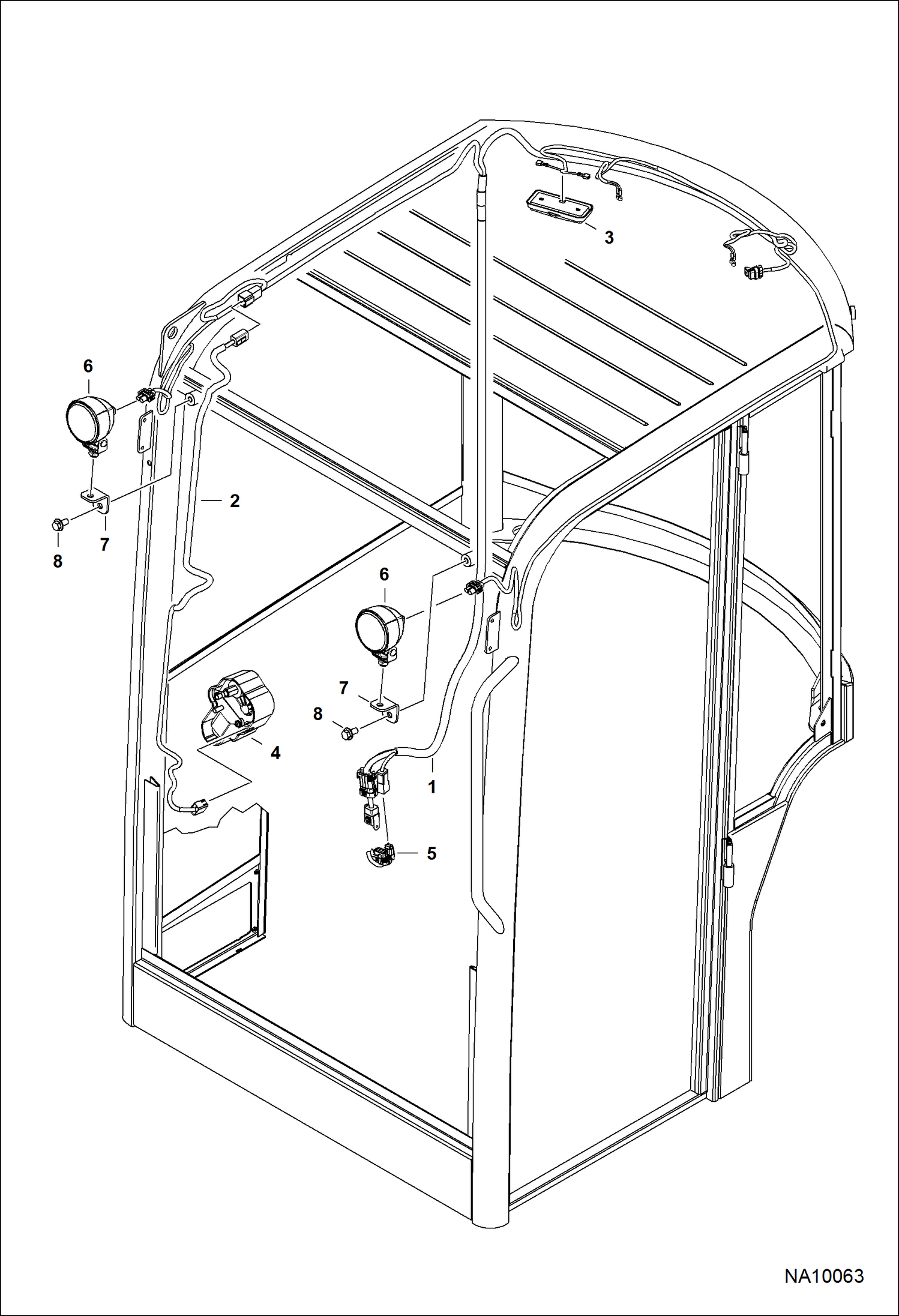 ЭЛЕКТРИЧЕСКАЯ СИСТЕМА КАБИНЫ
