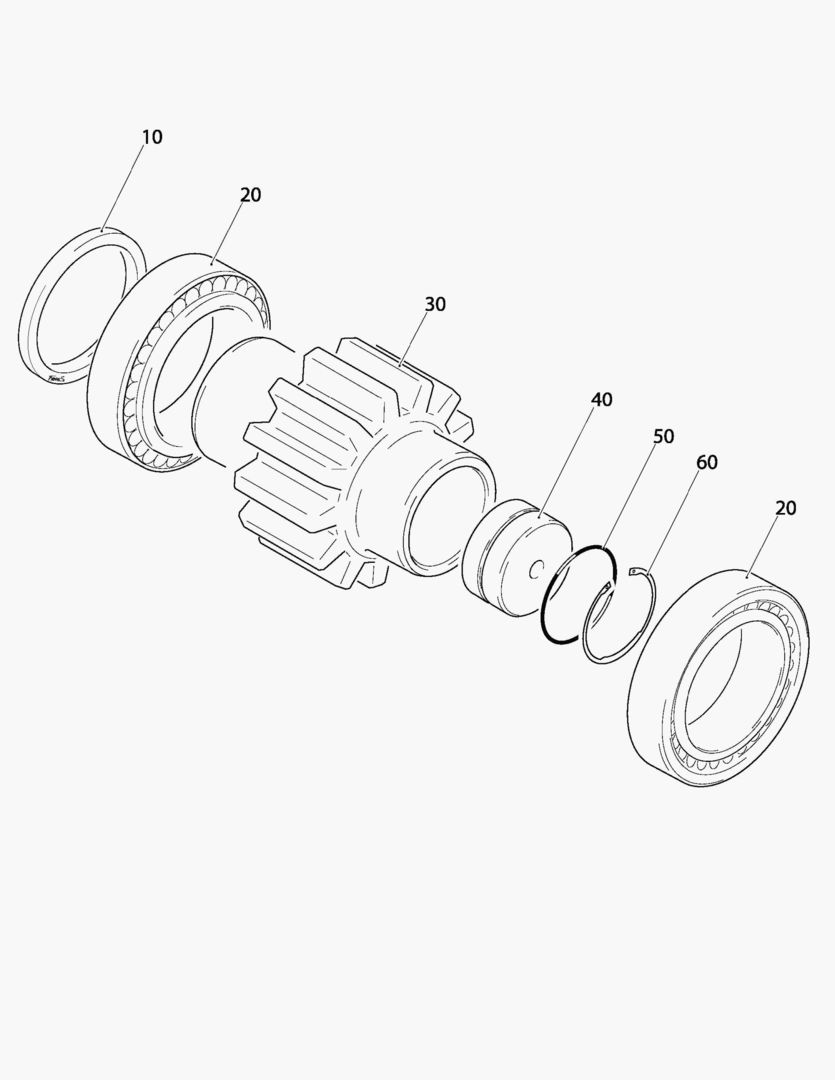Спецтехника G090-4 PINION DRIVE