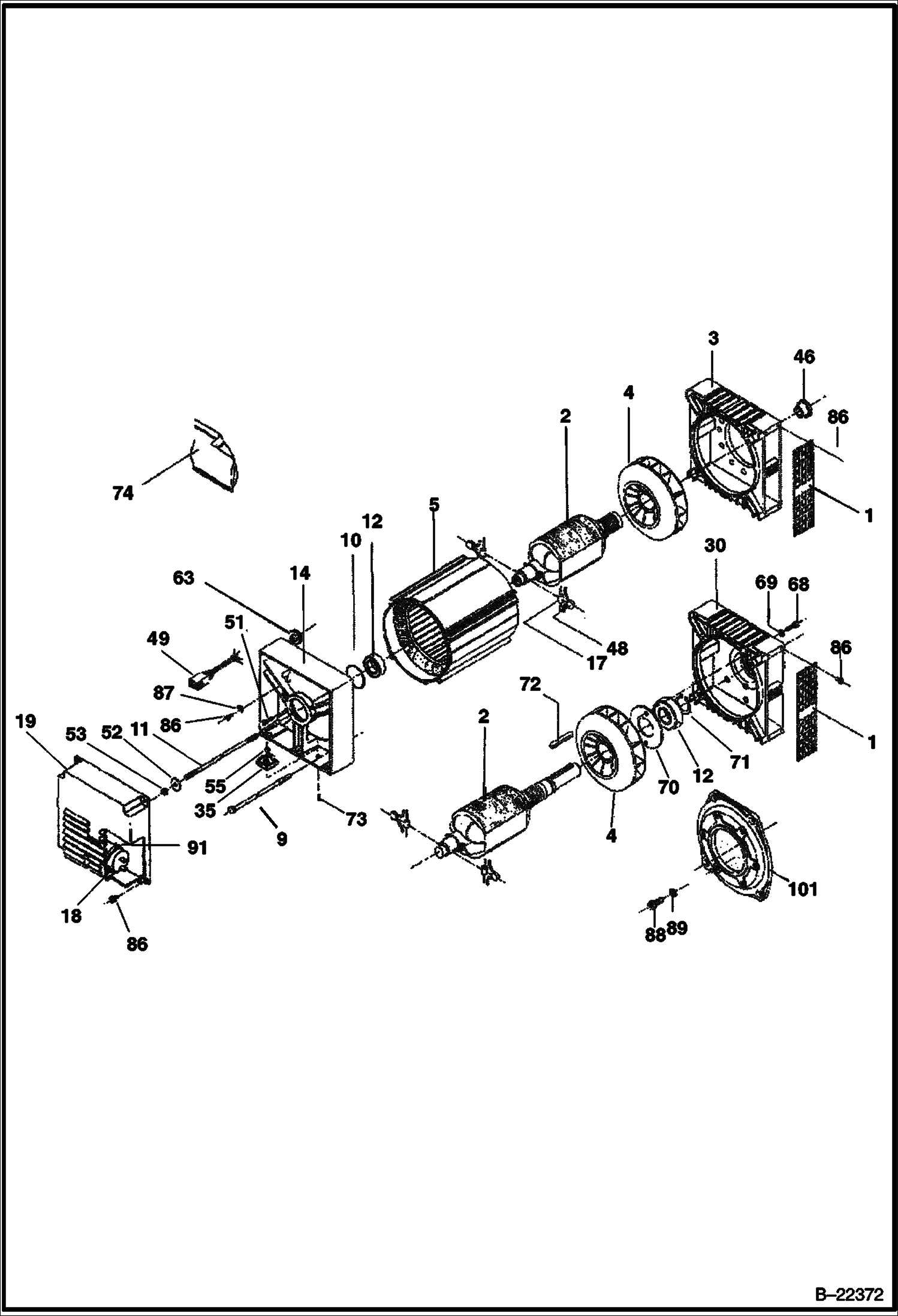 ГЕНЕРАТОР ПЕРЕМЕННОГО ТОКА (BGE7H)