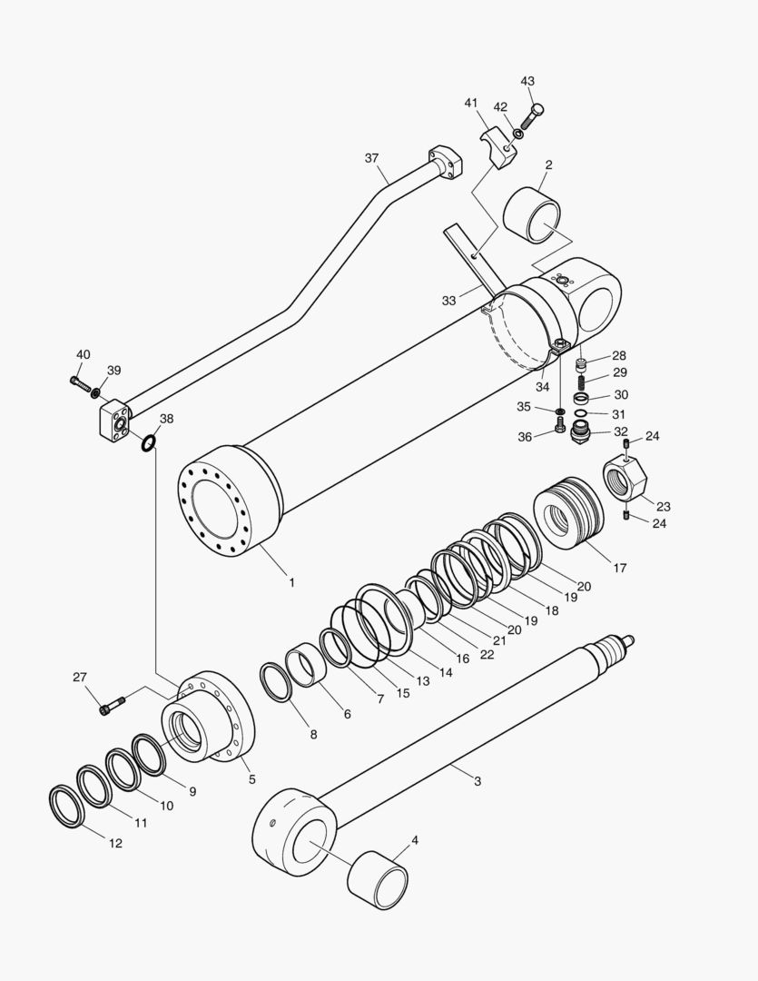 Спецтехника 4331 ARM CYLINDER [5184~5206] - главное фото