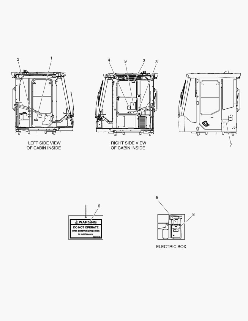4190 DECAL - CABIN(EXPORT) [10001~10077]
