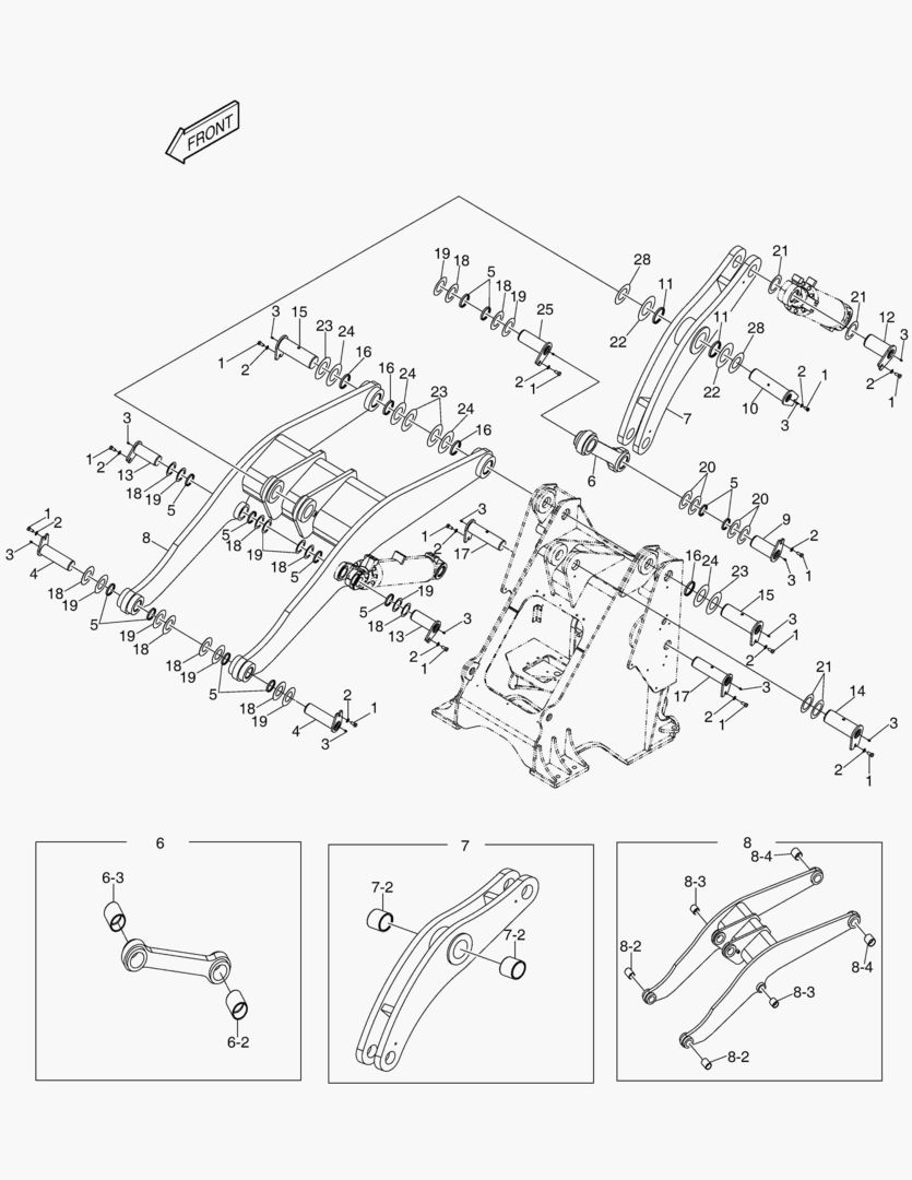 5470 FRONT ASSY-STD & LOF [10276~]