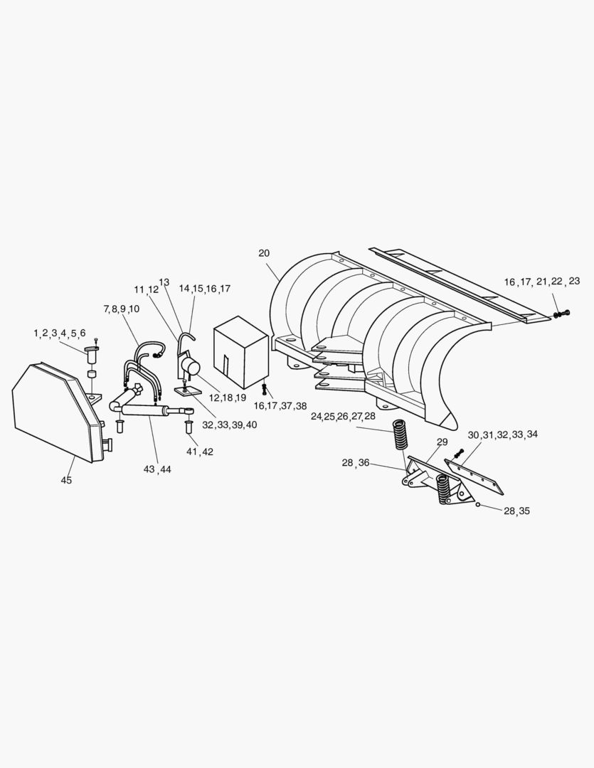 5615 SNOW BLADE-ELECTRIC