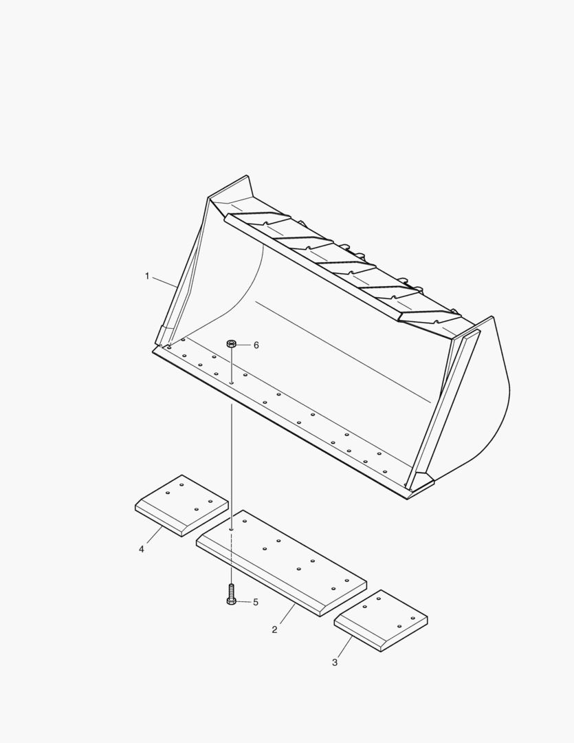2150 BUCKET-2.9гЋҐ-CUTTING EDGE