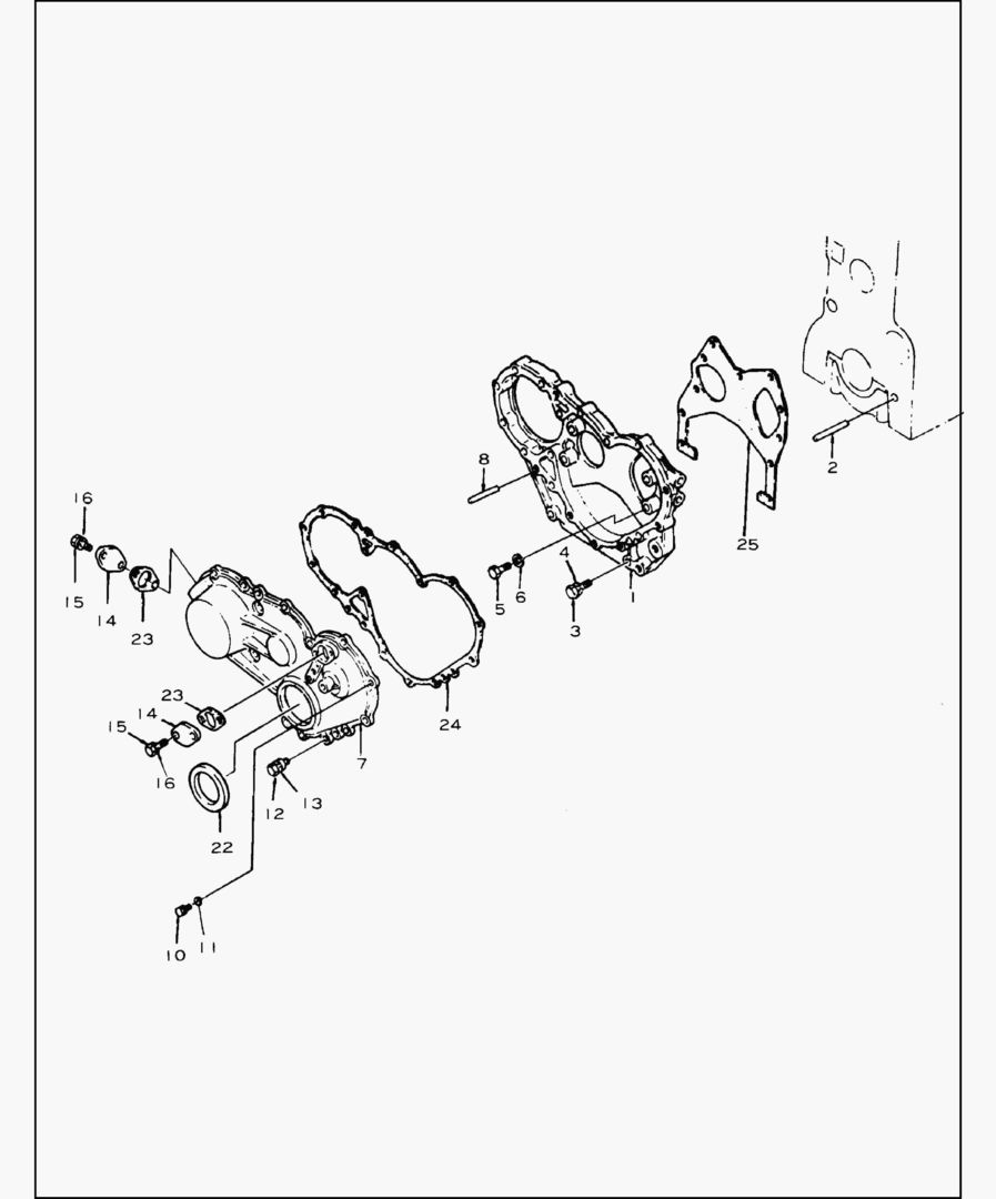 КАРТЕР РАСПРЕДЕЛИТЕЛЬНЫХ ШЕСТЕРЕН