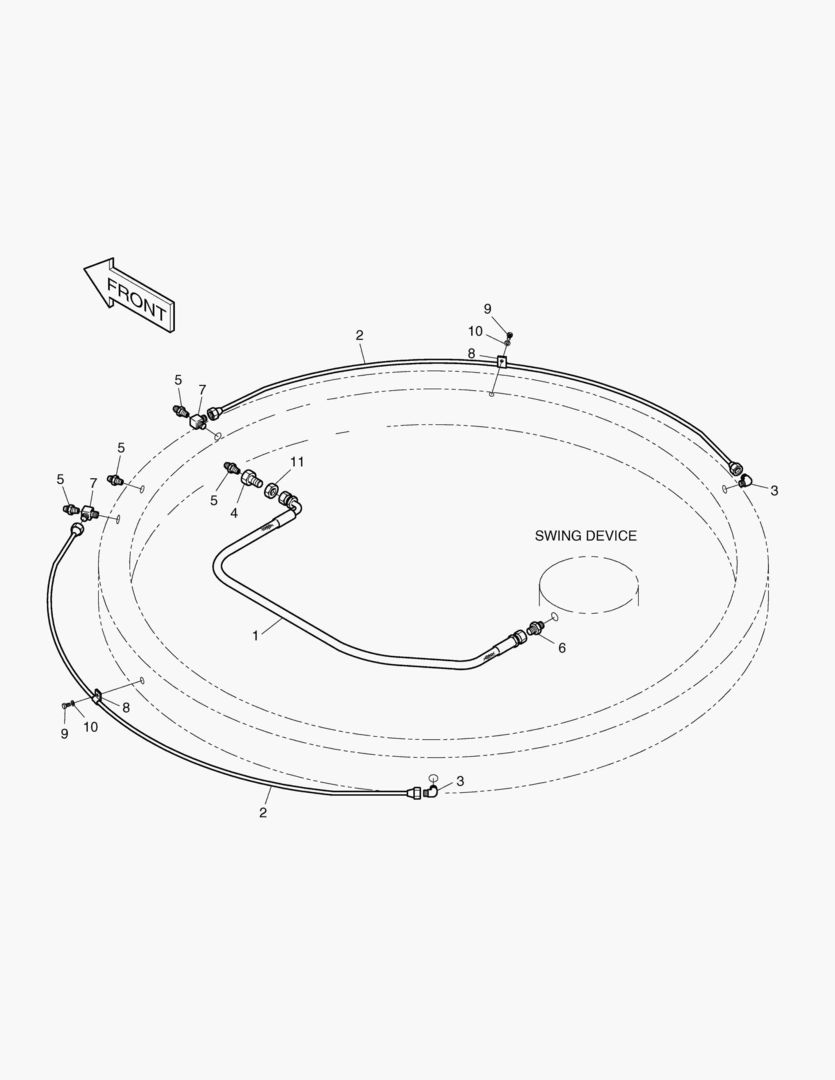 ТРУБОПРОВОД СМАЗКИ