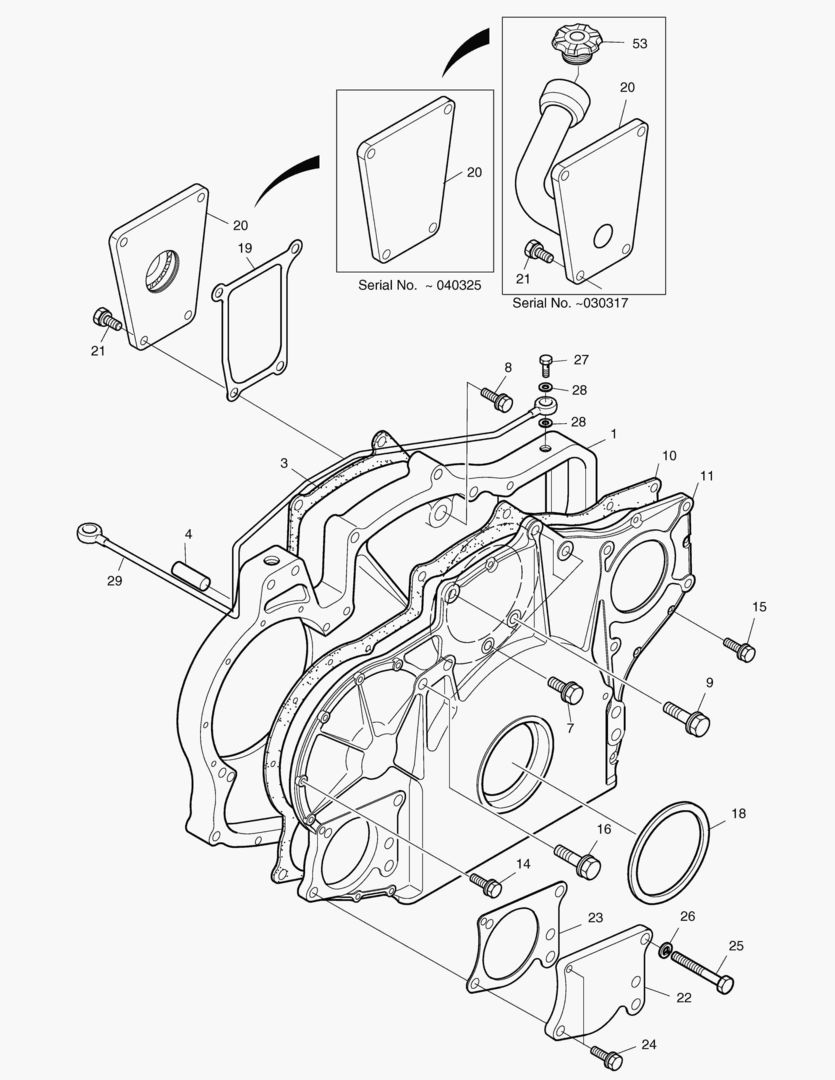 КАРТЕР РАСПРЕДЕЛИТЕЛЬНЫХ ШЕСТЕРЕН