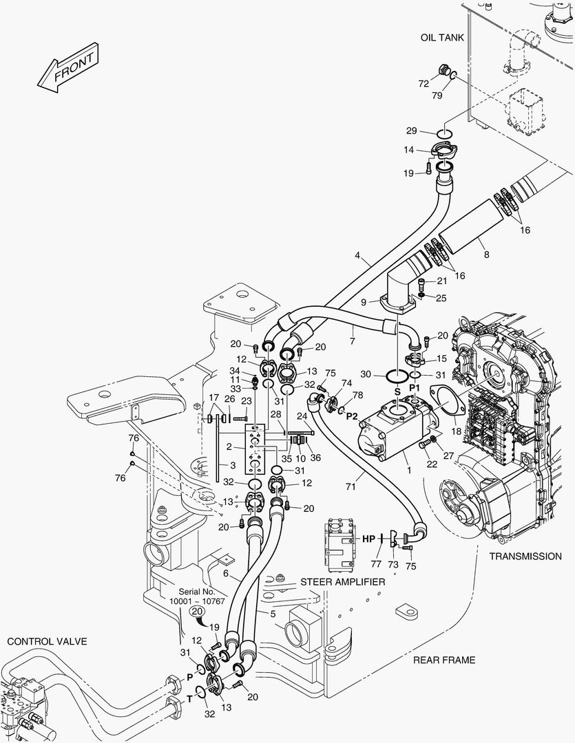 Схема 1160 MAIN PIPING