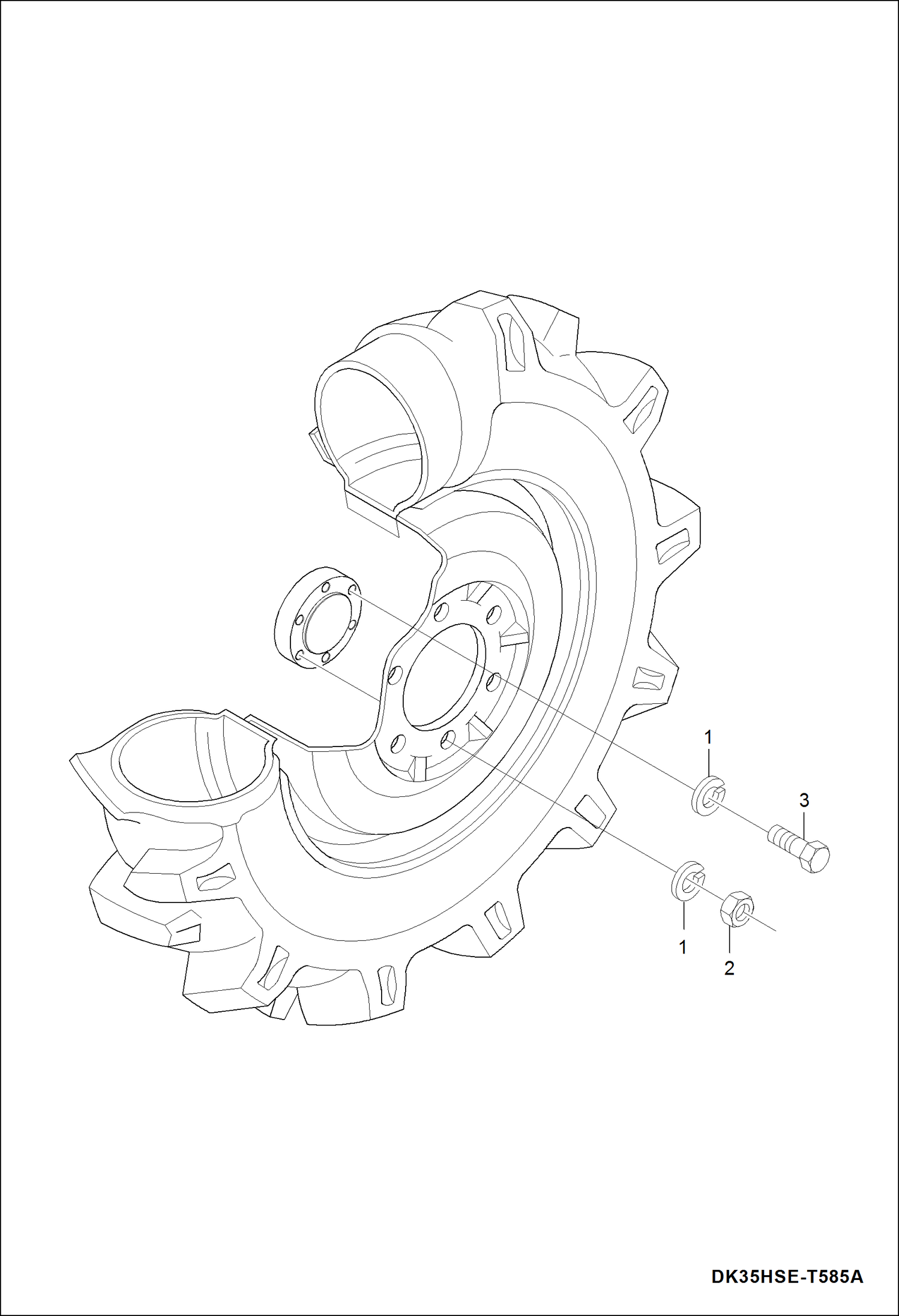 Спецтехника ПЕРЕДНЕЕ КОЛЕСО КЛАССА A от Globus Machinery