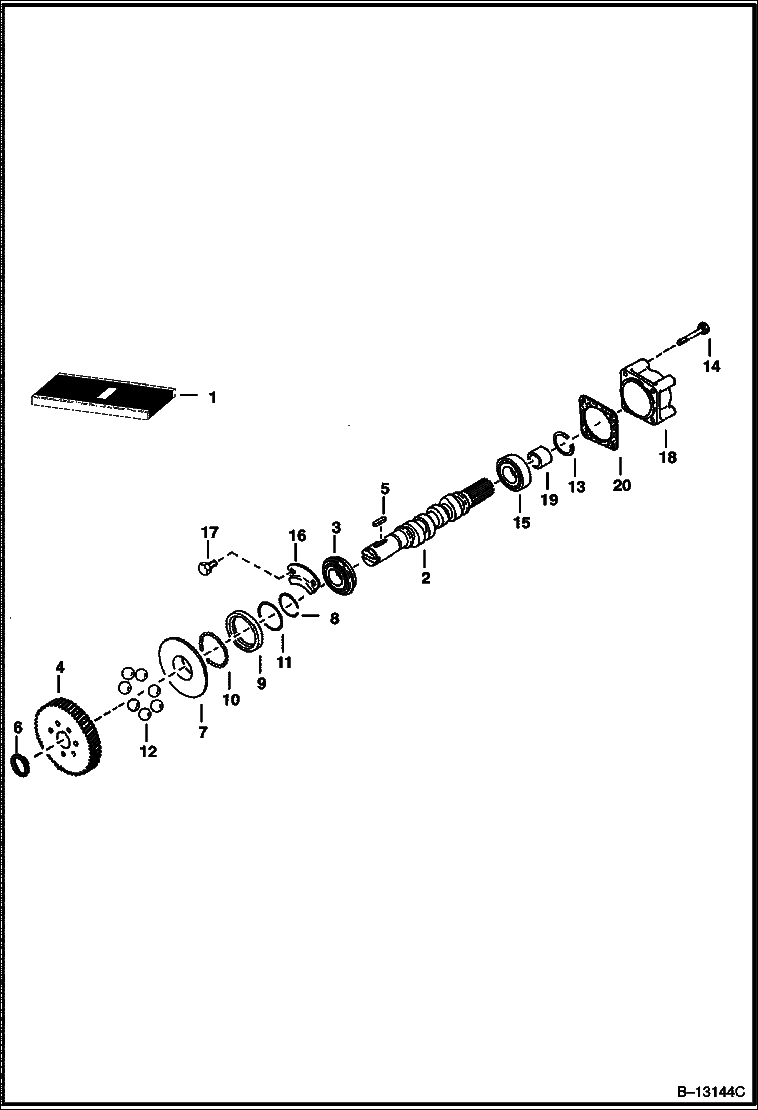 ТОПЛИВНЫЙ РАСПРЕДЕЛИТЕЛЬНЫЙ ВАЛ (KUBOTA - V2003-T-2EB - TIER II REPLACEMENT)