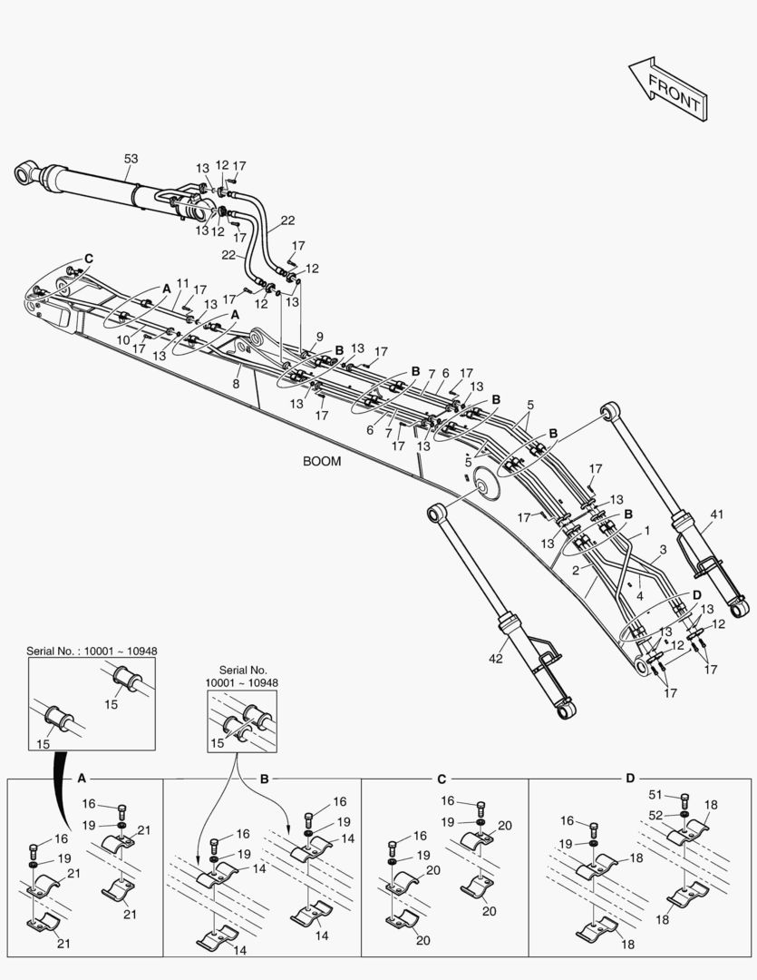 ГИДРОСИСТЕМА СТРЕЛЫ - СТРЕЛА 11 м