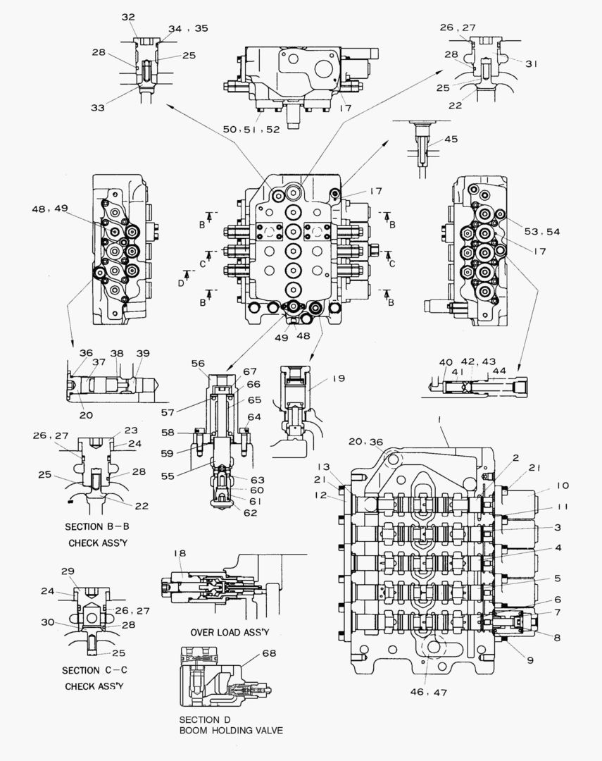 6422 CONTROL VALVE(4)-R.H [5675~]