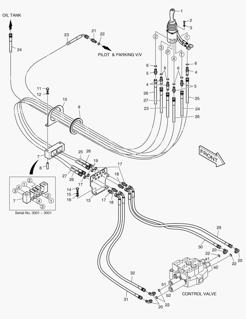 1190 PILOT PIPING - 2SPOOL [3001~3011]