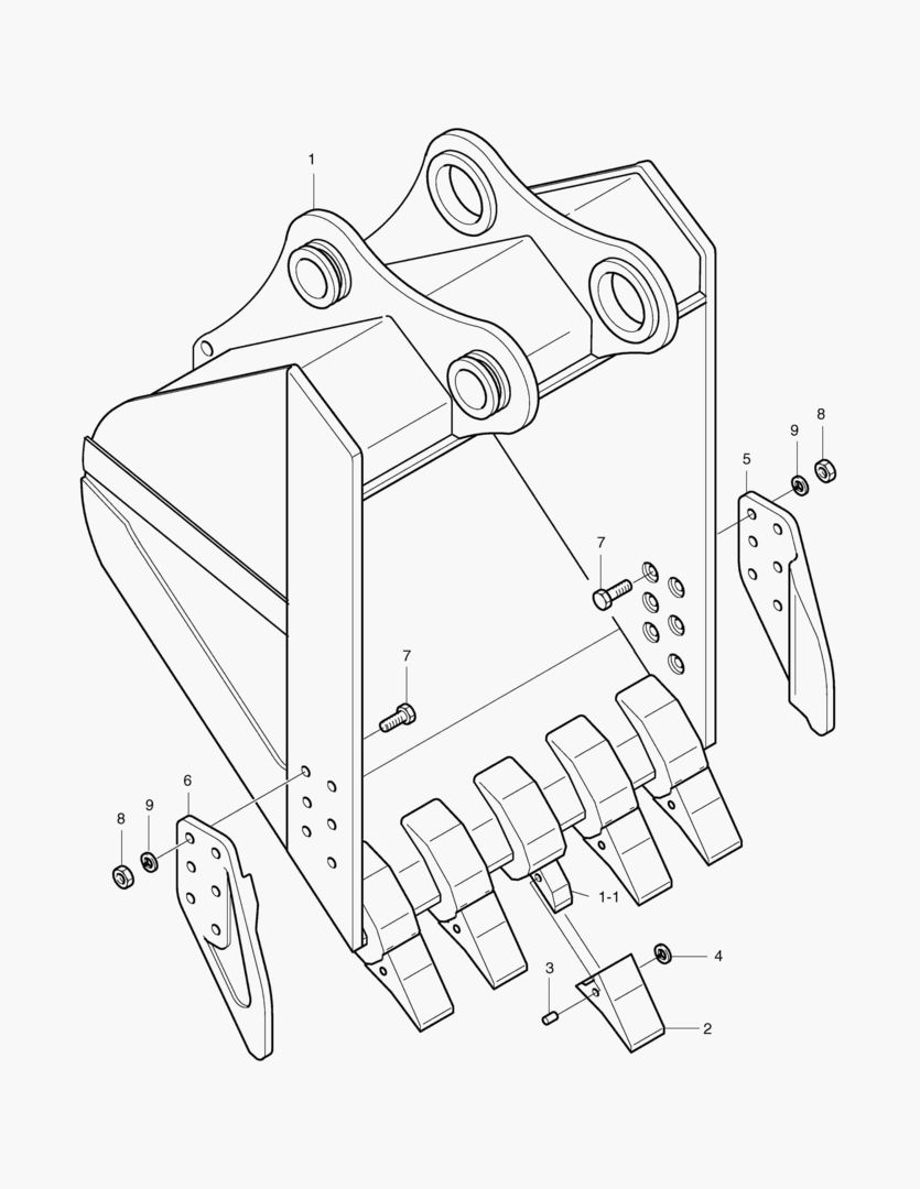 3111 BUCKET -1.3MВі [285~]