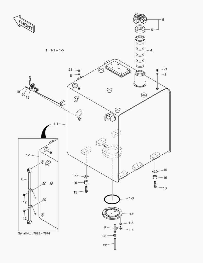 1201 FUEL TANK [7825~]