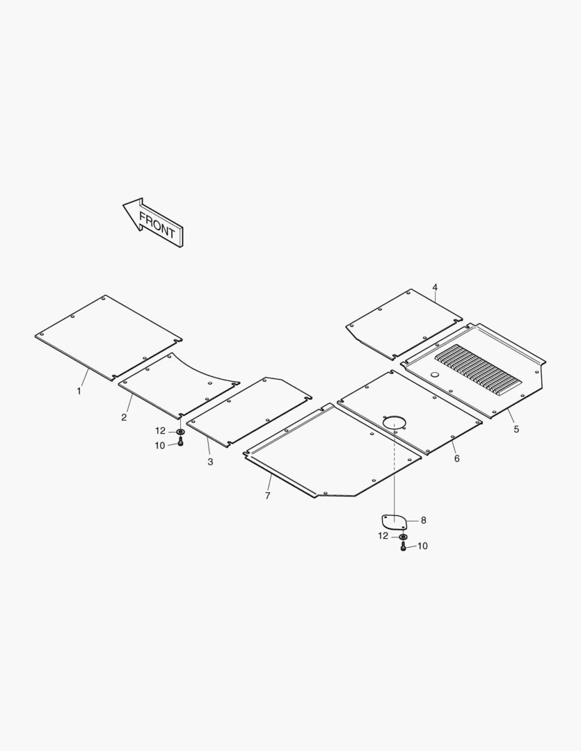 ОБТЕКАЕМАЯ ПОДКУЗОВНАЯ ПАНЕЛЬ