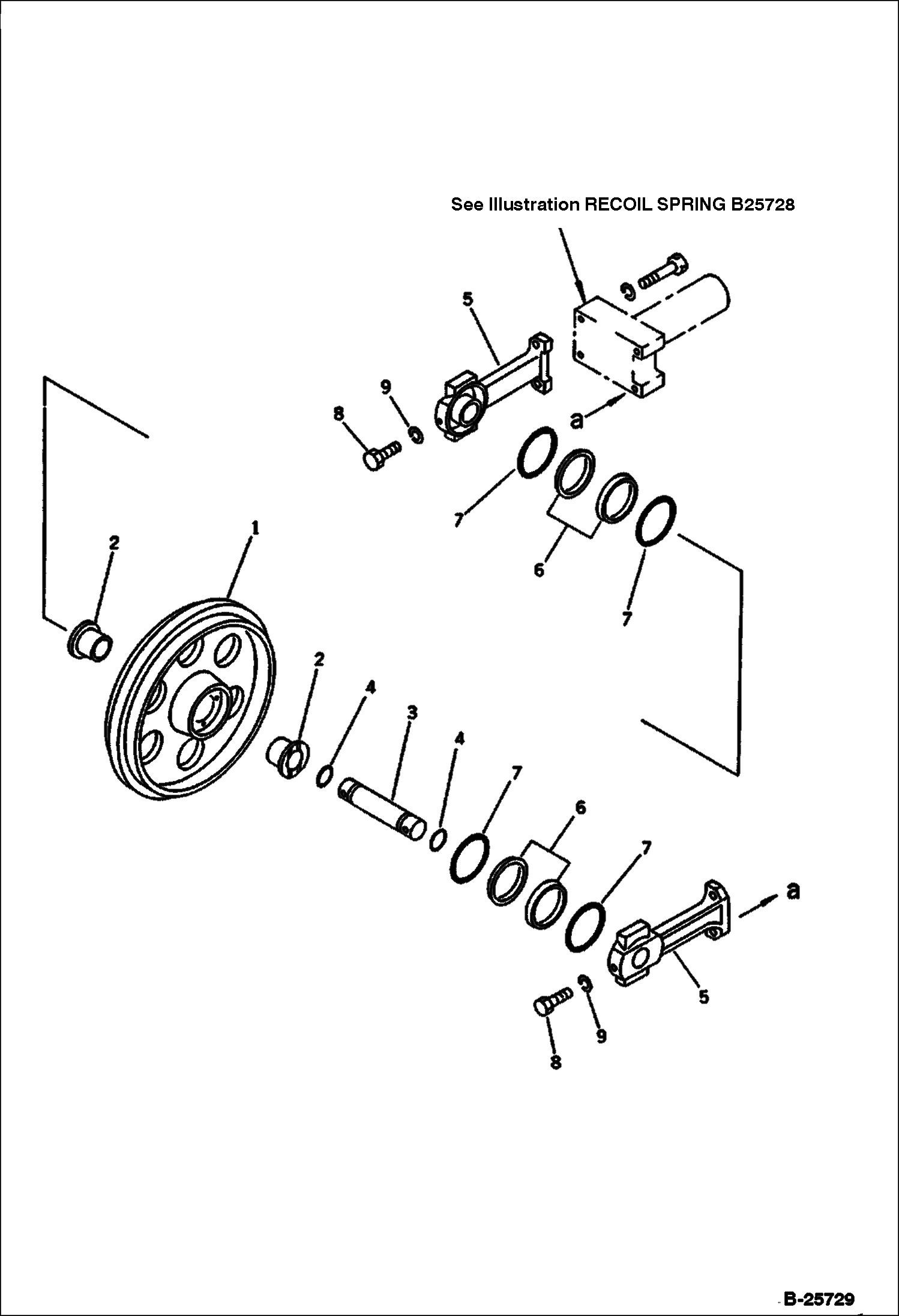 ПЕРЕДНЕЕ НАТЯЖНОЕ КОЛЕСО