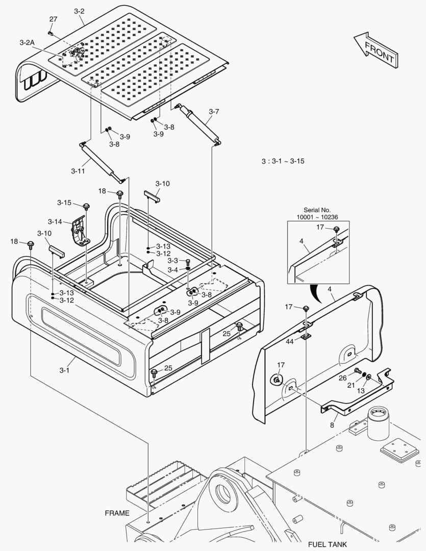 КРЫШКА АККУМУЛЯТОРА