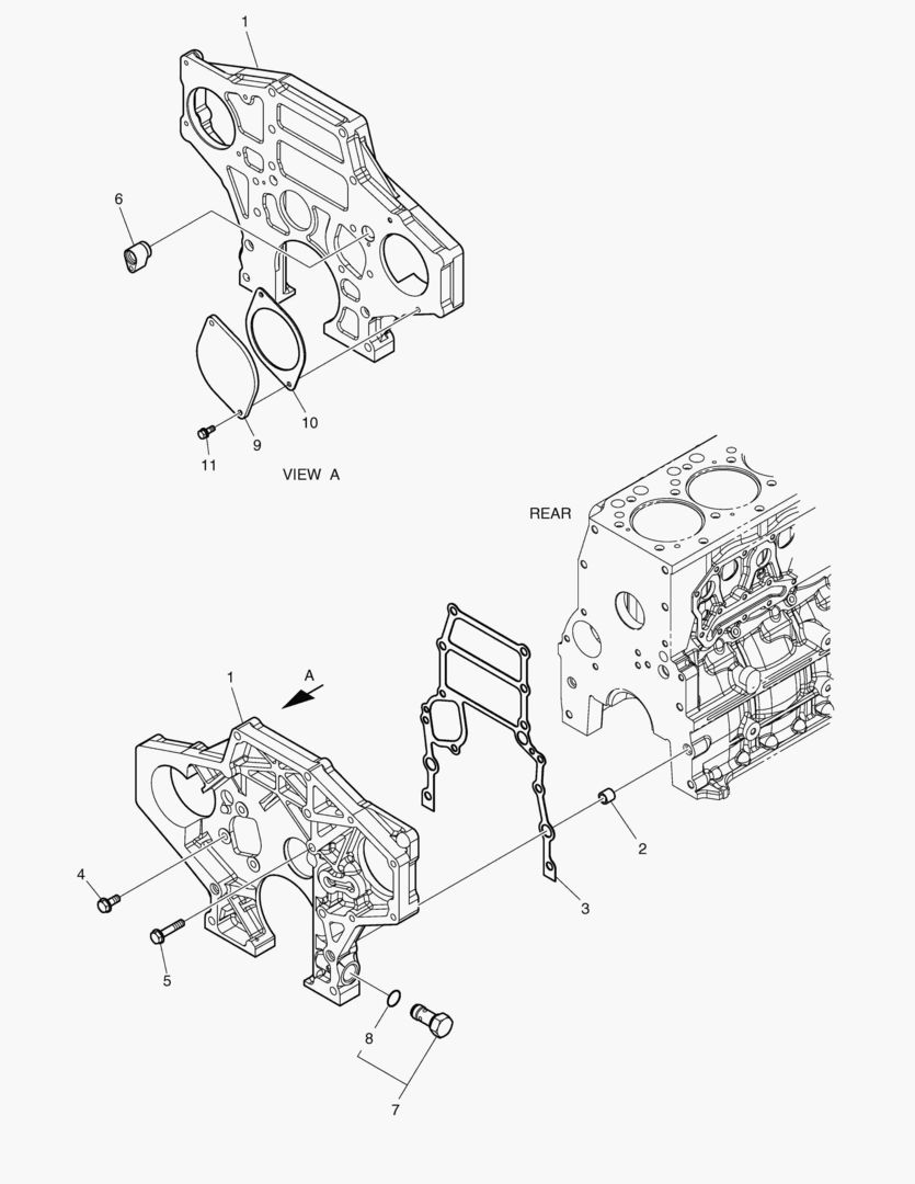 КАРТЕР РАСПРЕДЕЛИТЕЛЬНЫХ ШЕСТЕРЕН