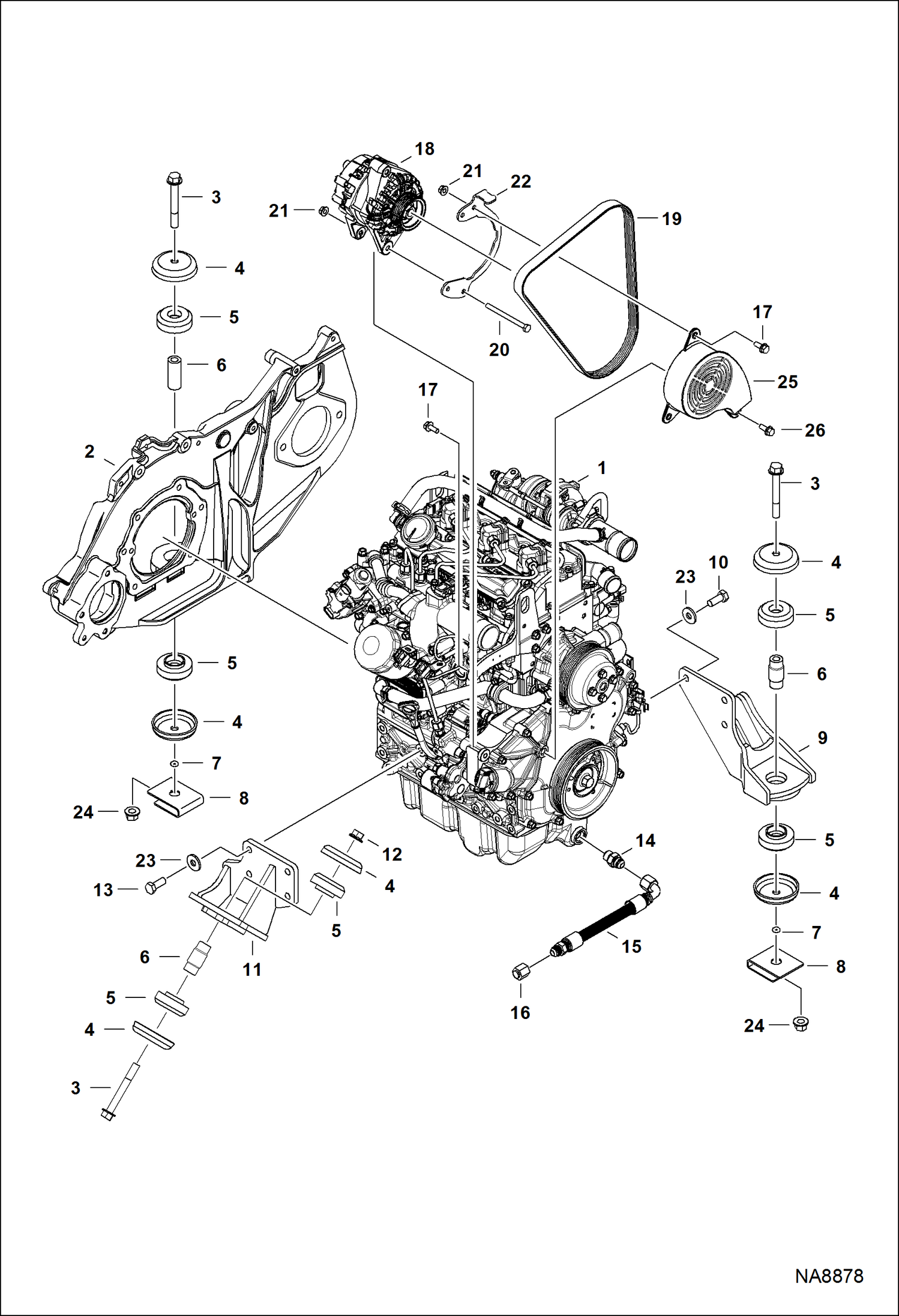 ДВИГАТЕЛЬ, ЕГО ЧАСТИ