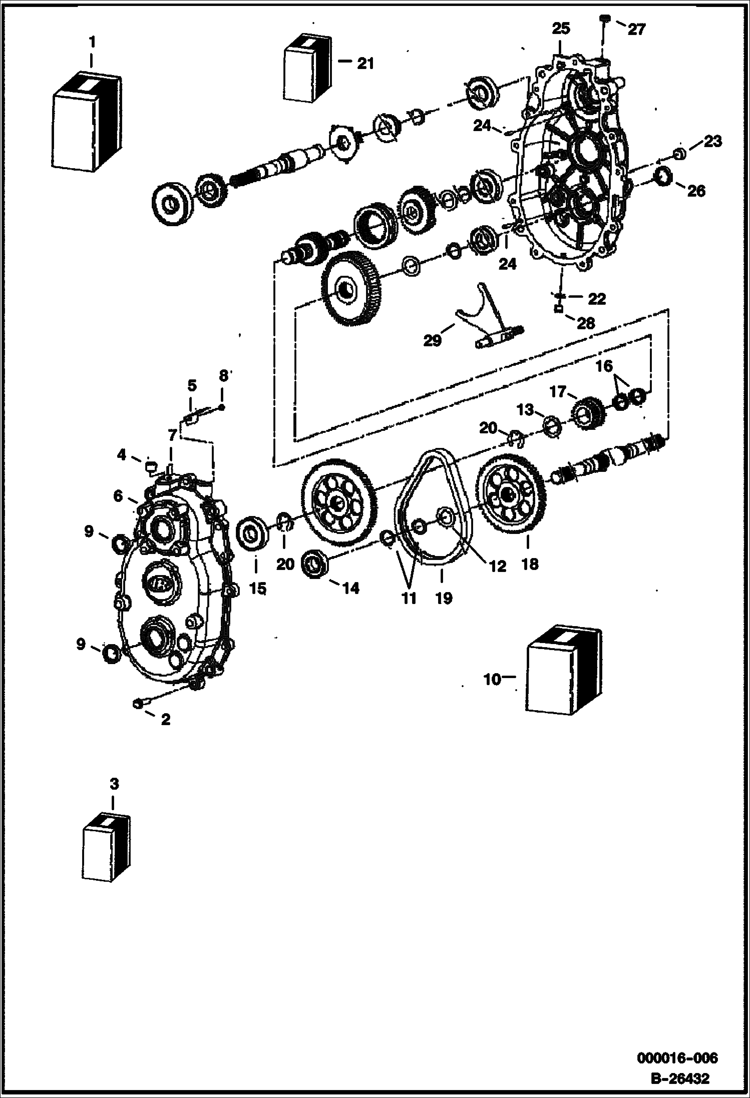 ТРАНСМИССИЯ (ПЕРВОНАЧАЛЬНАЯ КОНСТРУКЦИЯ)