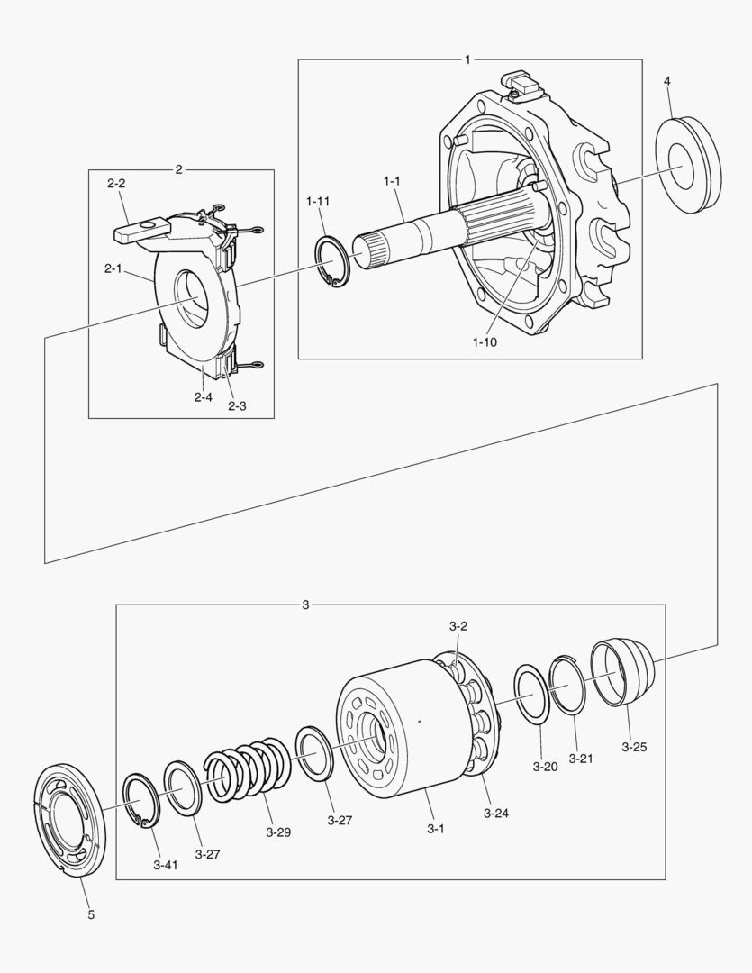 3230 HST PUMP - ROTARY GROUP
