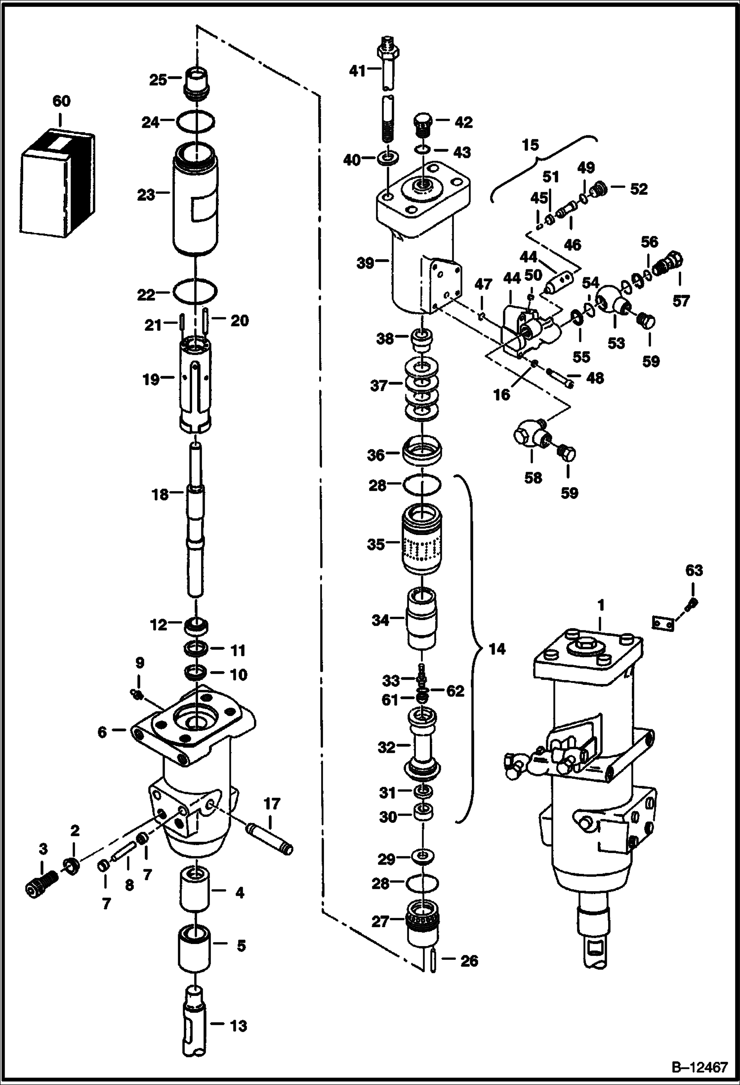ГИДРОМОЛОТ (1250X) (ИСПОЛЬЗУЕТСЯ НА 56, 76, 100, 220, 225, 320, 322, 325, 328)