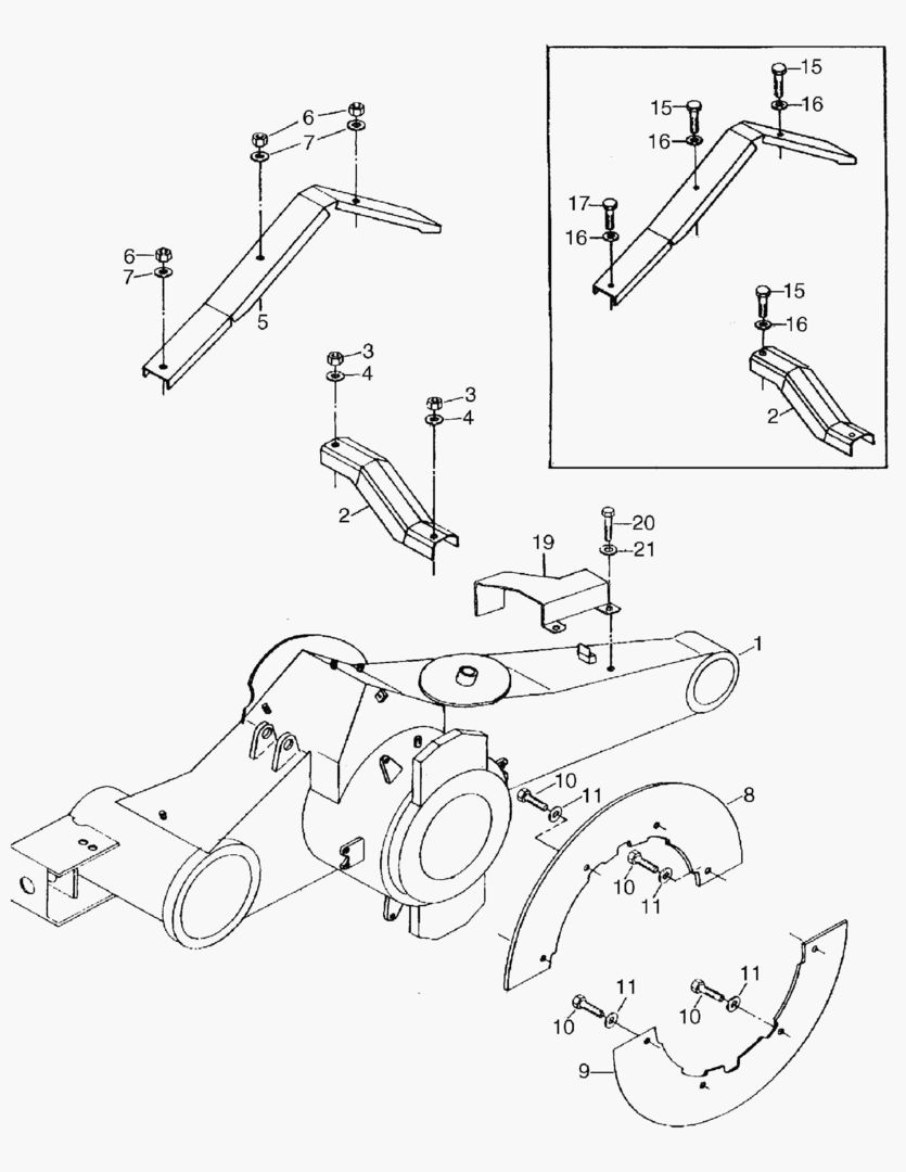 G032-5 BRAKE PROTECTION; FRONT