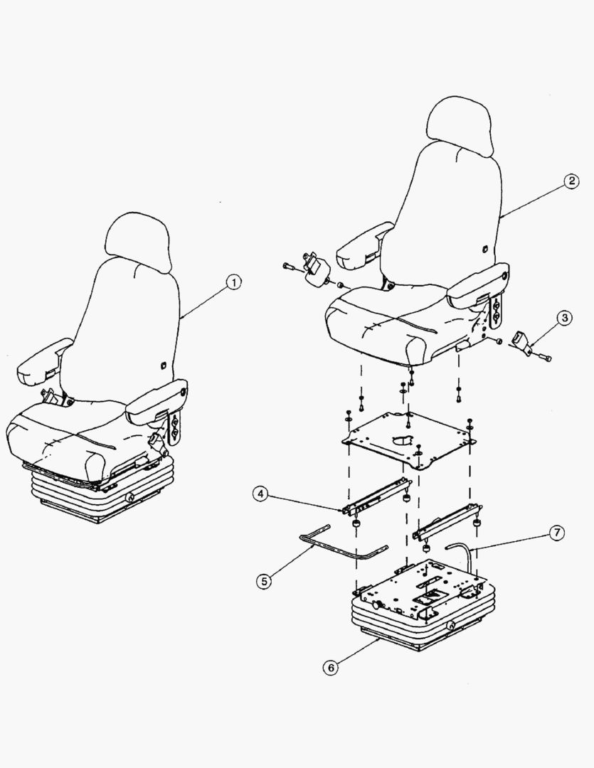 G320-6 DRIVER`S SEAT
