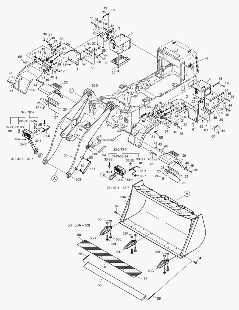 5280 FENDER & LADDER - FOR GERMAN