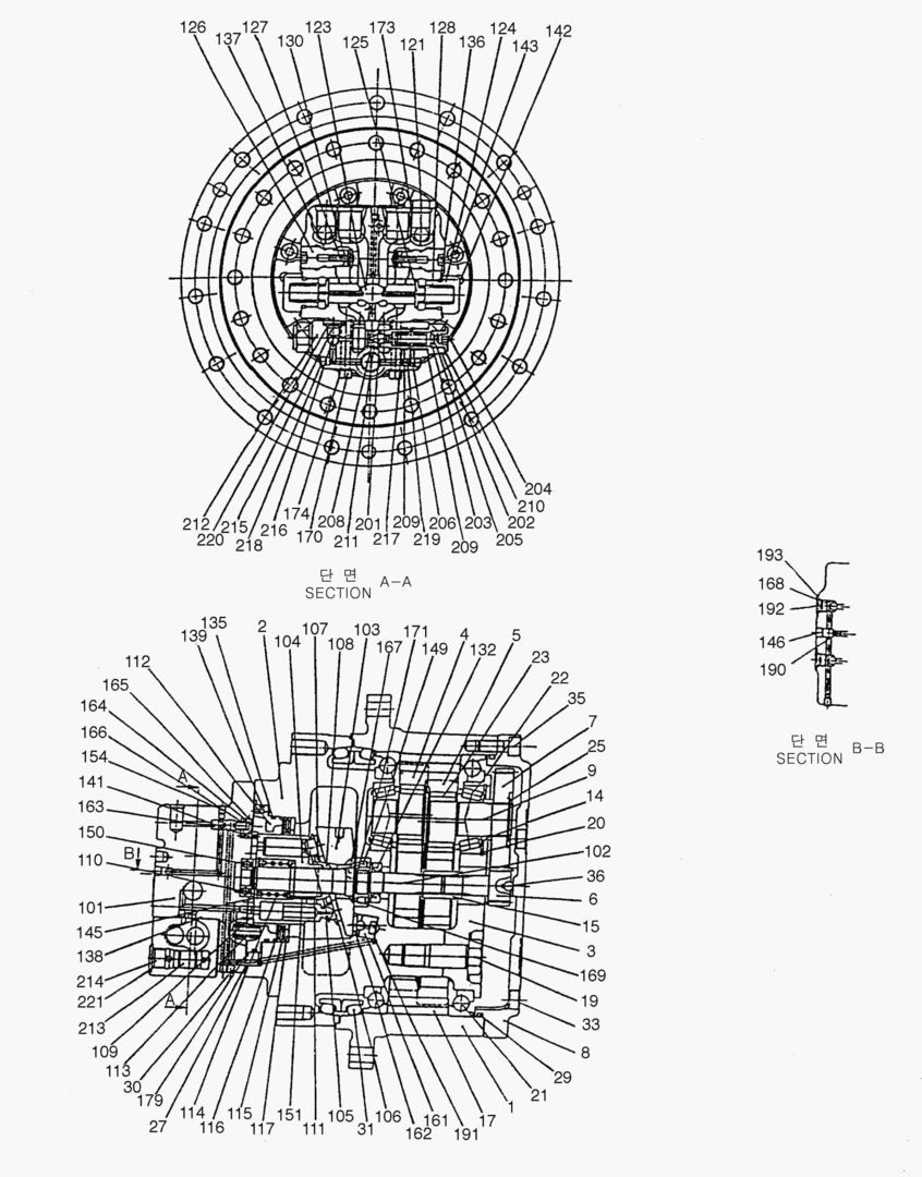6231 TRAVELLING MOTOR [546~]
