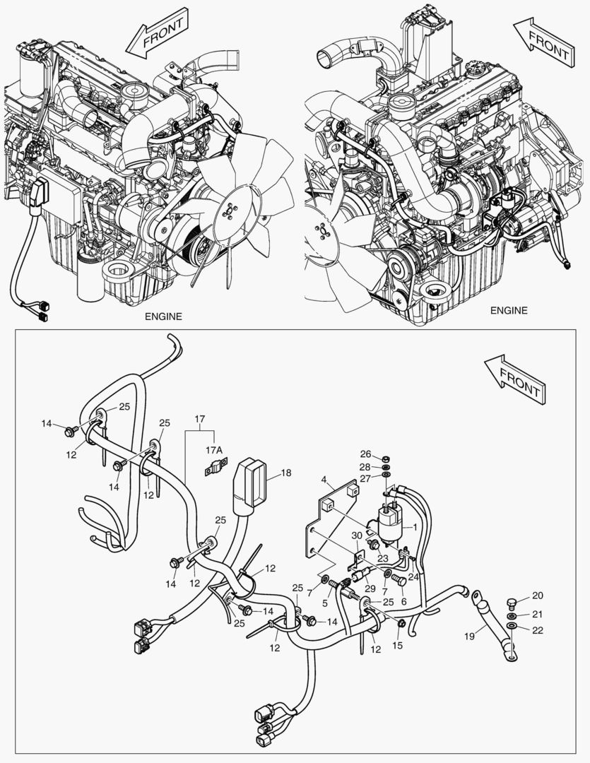 Спецтехника 7500 ELECTRIC PARTS - ENGINE(ALTERNATOR-50A) - главное фото