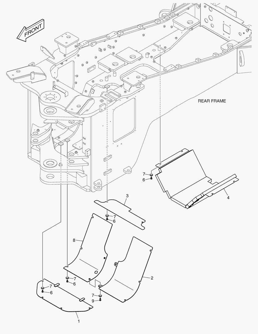 ОБТЕКАЕМАЯ ПОДКУЗОВНАЯ ПАНЕЛЬ