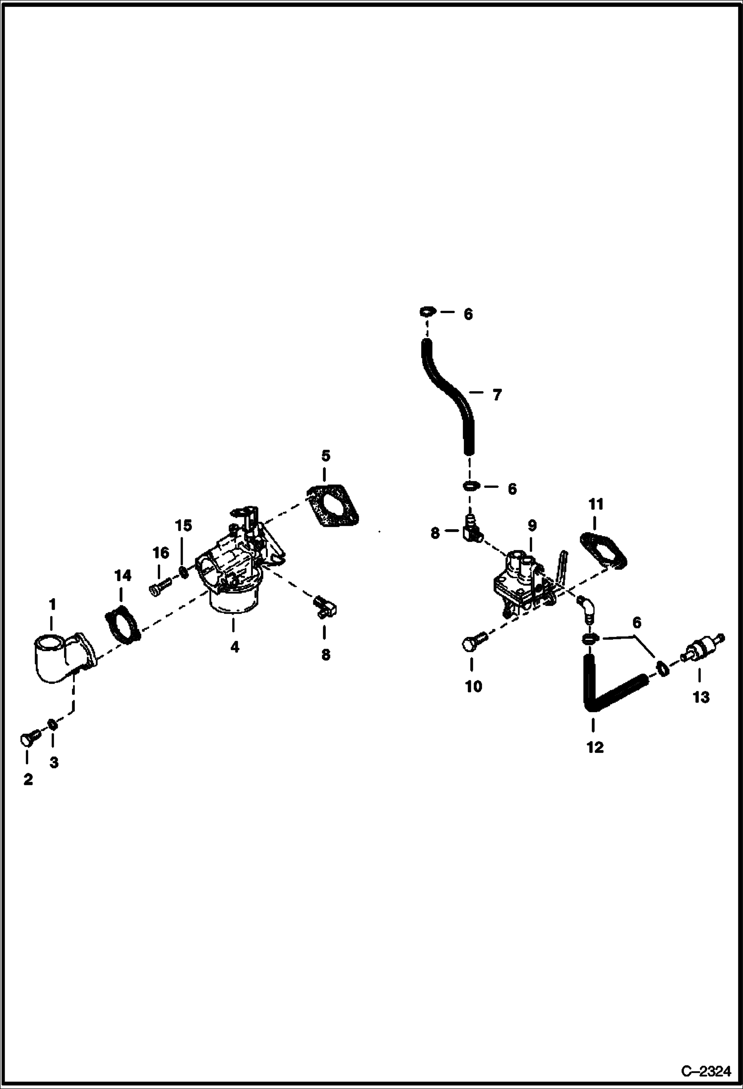 ТОПЛИВНЫЙ НАСОС И КАРБЮРАТОР