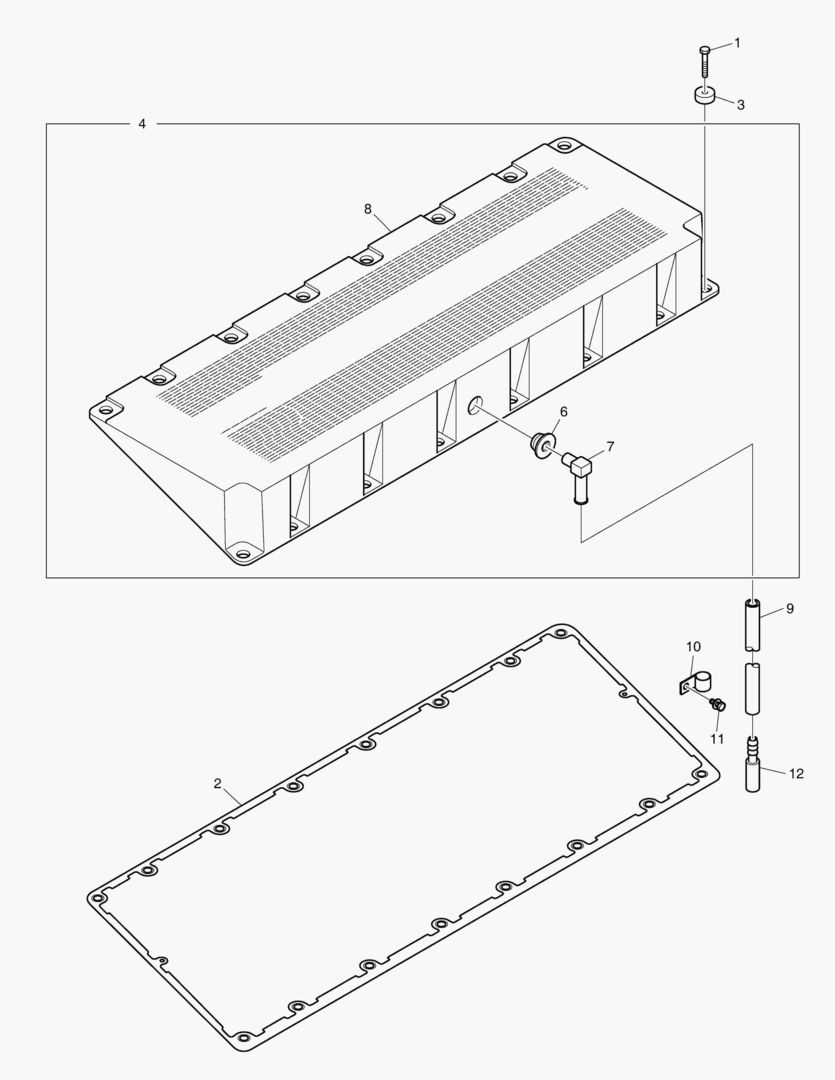 КРЫШКА ГОЛОВКИ ЦИЛИНДРА