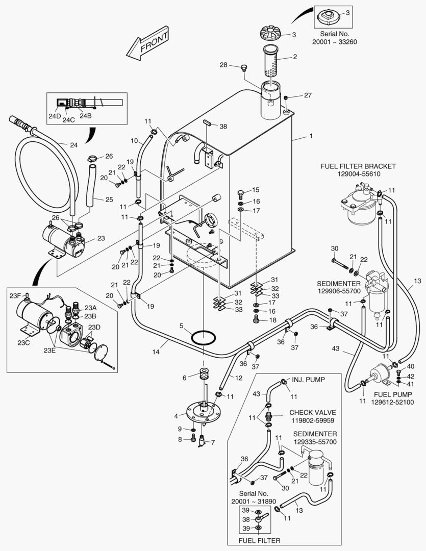 ТОПЛИВНЫЙ БАК В СБОРЕ