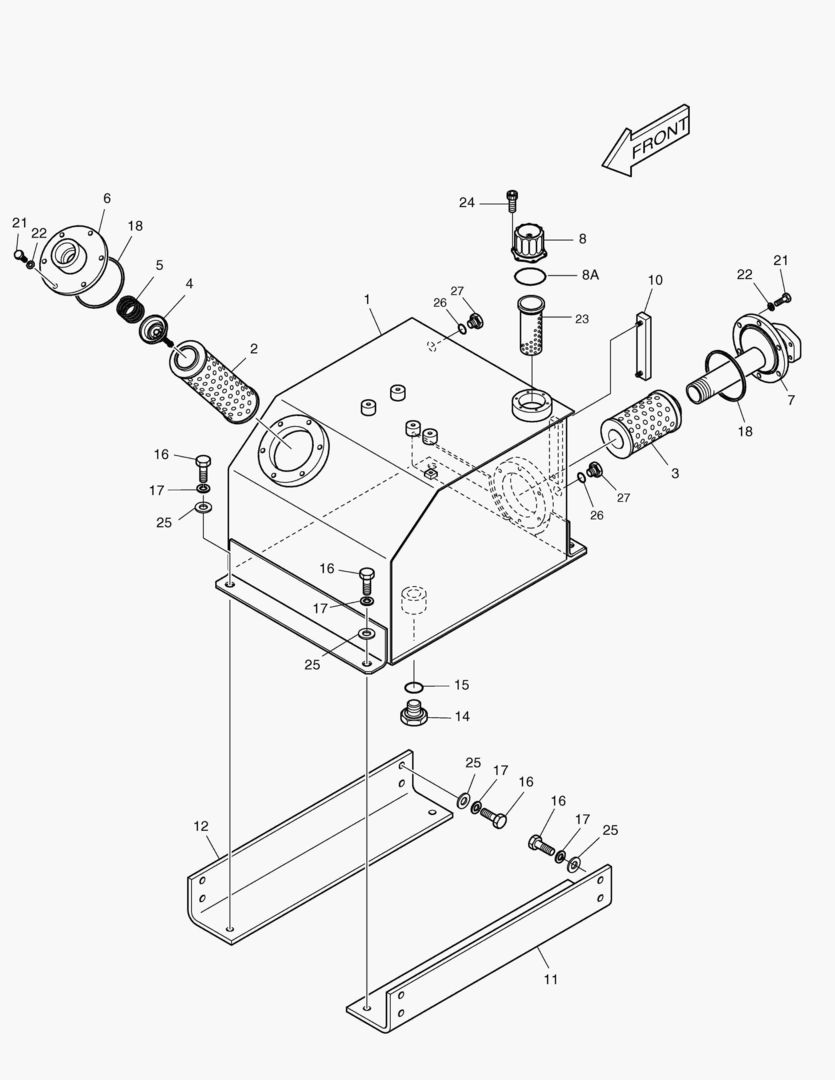 РЕЗЕРВУАР ДЛЯ МАСЛА