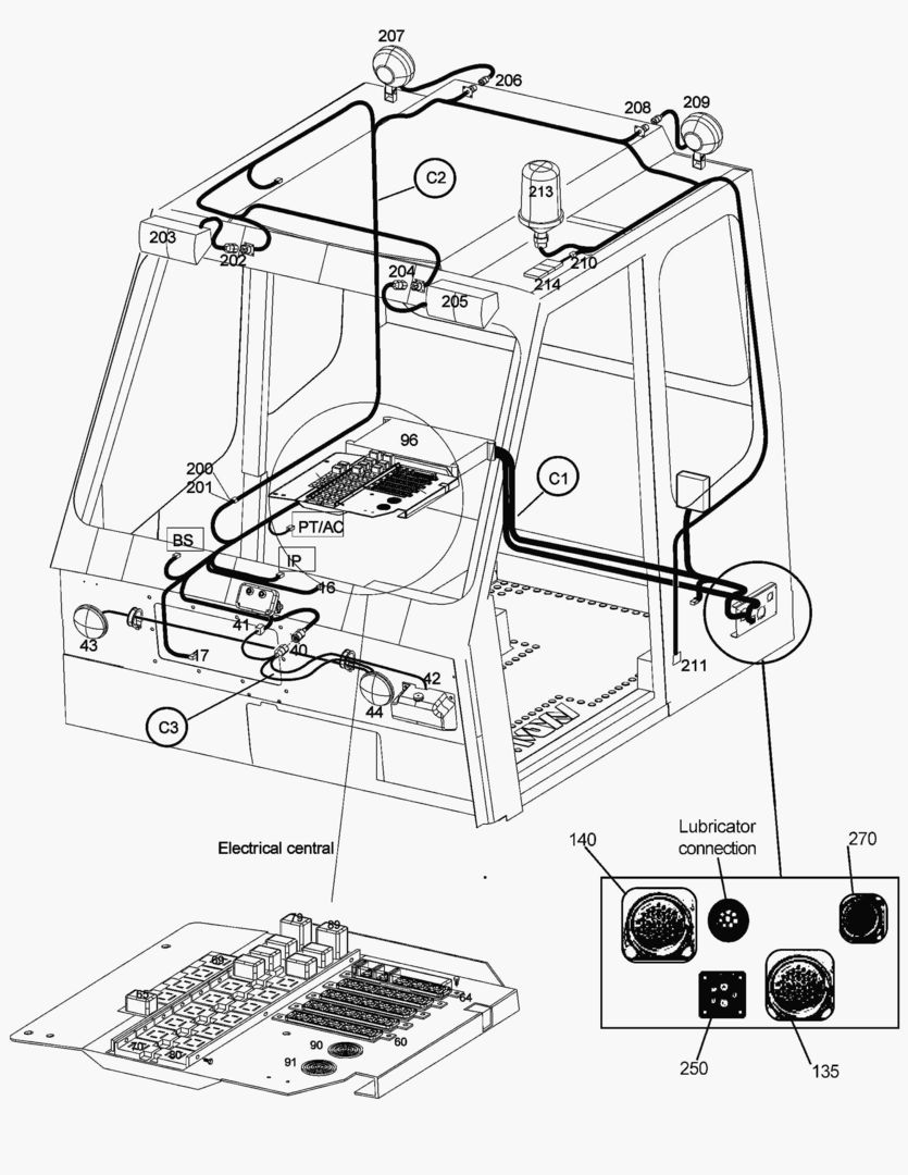 G062-1 ELECTRICAL SYSTEM; CABIN